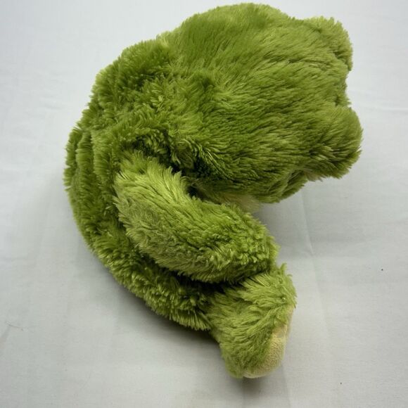 Kelly Toy Green Frog Plush Puppet 8" Soft Stuffed Animal Play - Picture 2 of 9